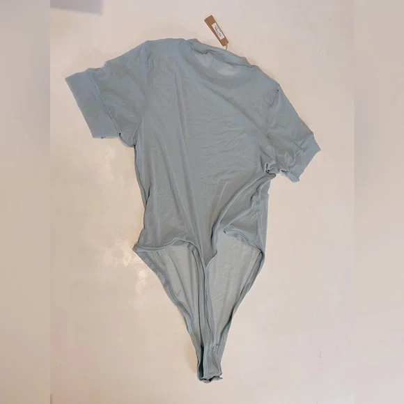 NWT SKIMS Sky Summer Mesh Tee Bodysuit Size 4X - Picture 3 of 4